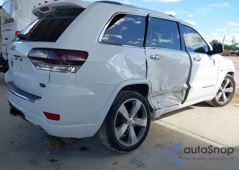 2014 Jeep Grand Cherokee Overland z USA, uszkodzony, nr VIN 1C4RJECT2EC329957